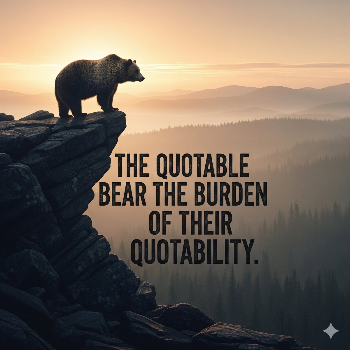 The quotable bear the burden of their quotability