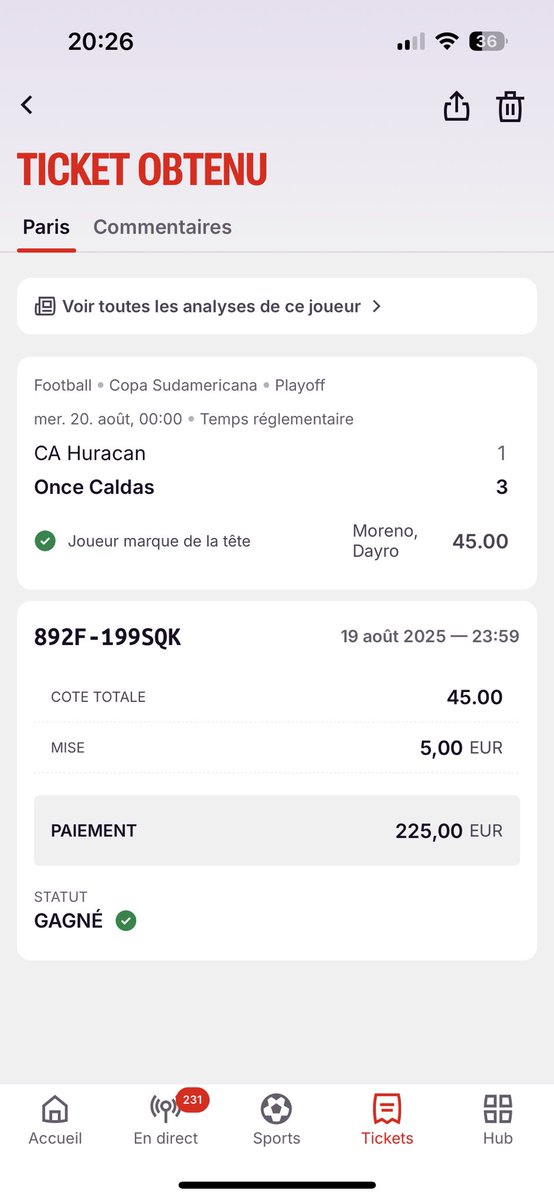 PFPronos's tweet image. Les championnats sud américains que des cotes de fou 🥵

#ParisSportifs