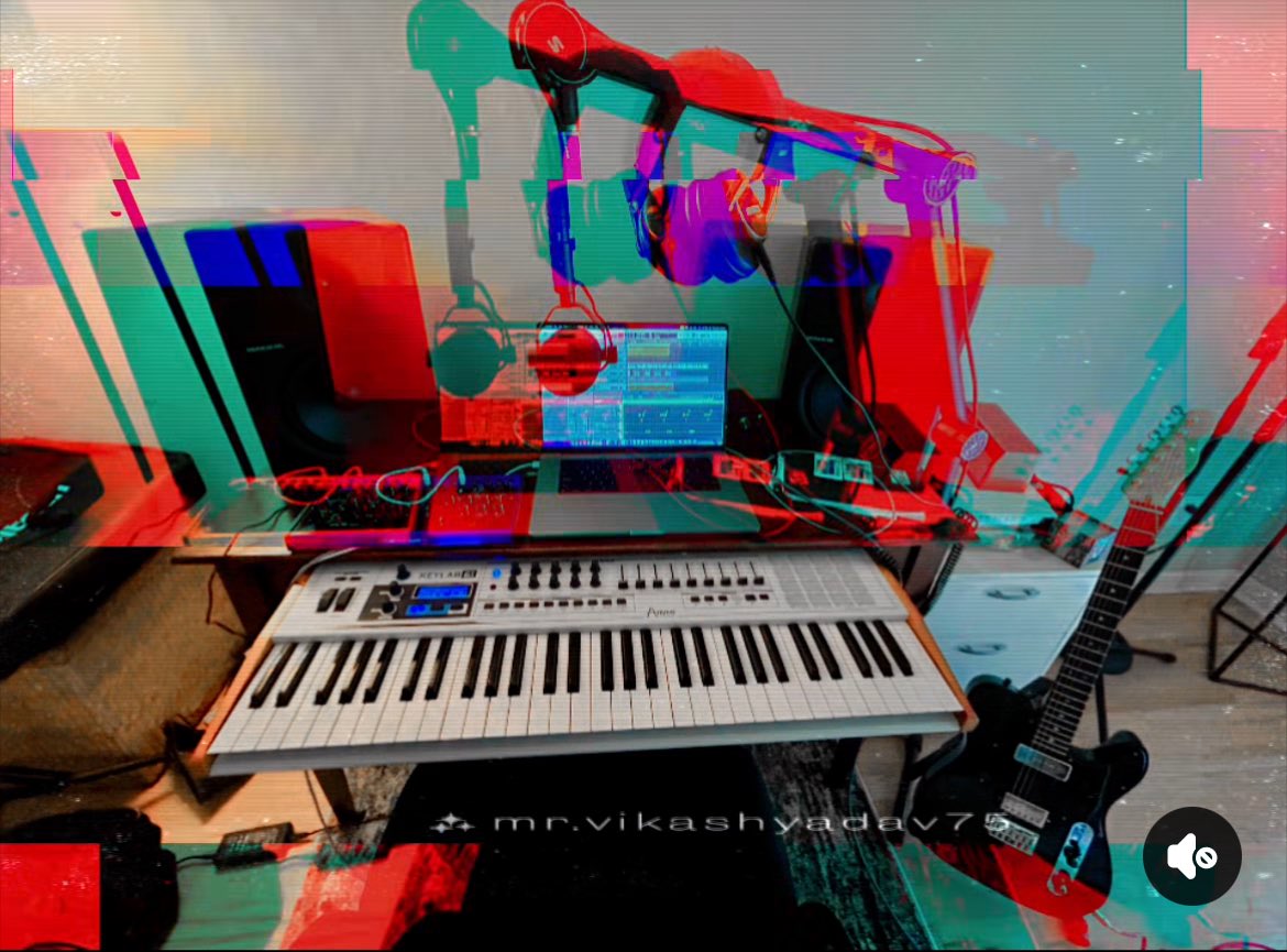 Hanging it up in the project studio for the weekend. Have a great holiday weekend!