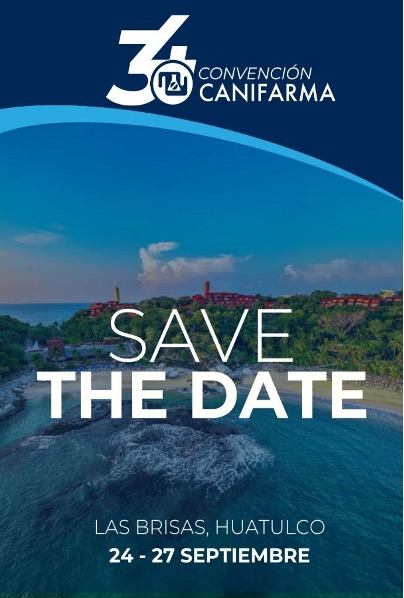 ⚡ Cambios clave. Nuevas reglas. Nuevos desafíos.
La industria farmacéutica y de dispositivos médicos se prepara para su gran encuentro:

📍 XXXIV Convención Nacional
📅 24 al 27 de septiembre | 🌴 Huatulco, Oaxaca
💬 Política farmacéutica, regulación, Sistema de Salud para el