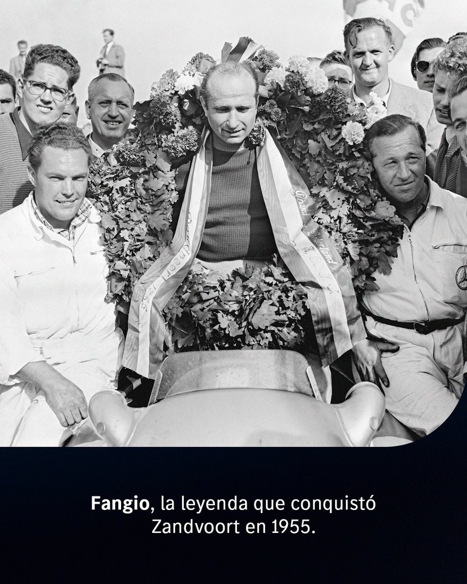 Un circuito que exige al máximo. 
En 1955 Fangio llevó a Mercedes-Benz a la victoria en Zandvoort con el mítico W196.
70 años después, ¿volveremos a lo más alto?
#MercedesBenz #GPPaísesBajos