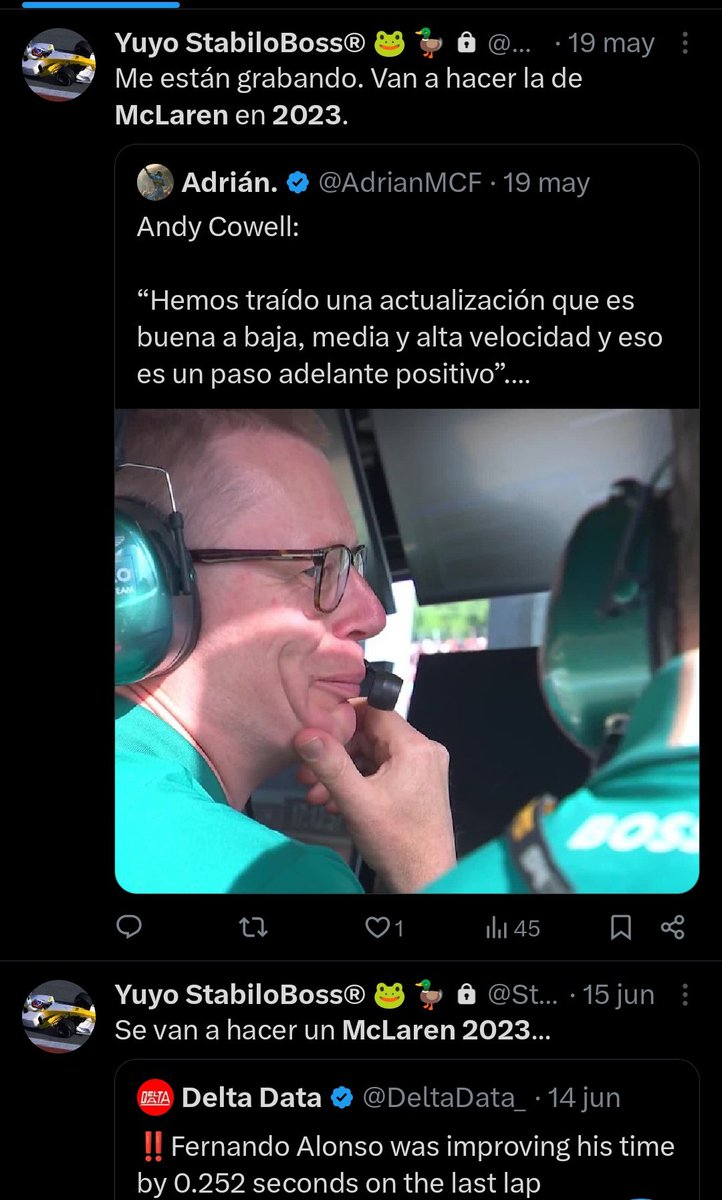 StabiloBoss33's tweet photo. Vuelvo solo para gafar. 
Buen finde a todes 🫶 https://t.co/Rqbx5P5YtQ