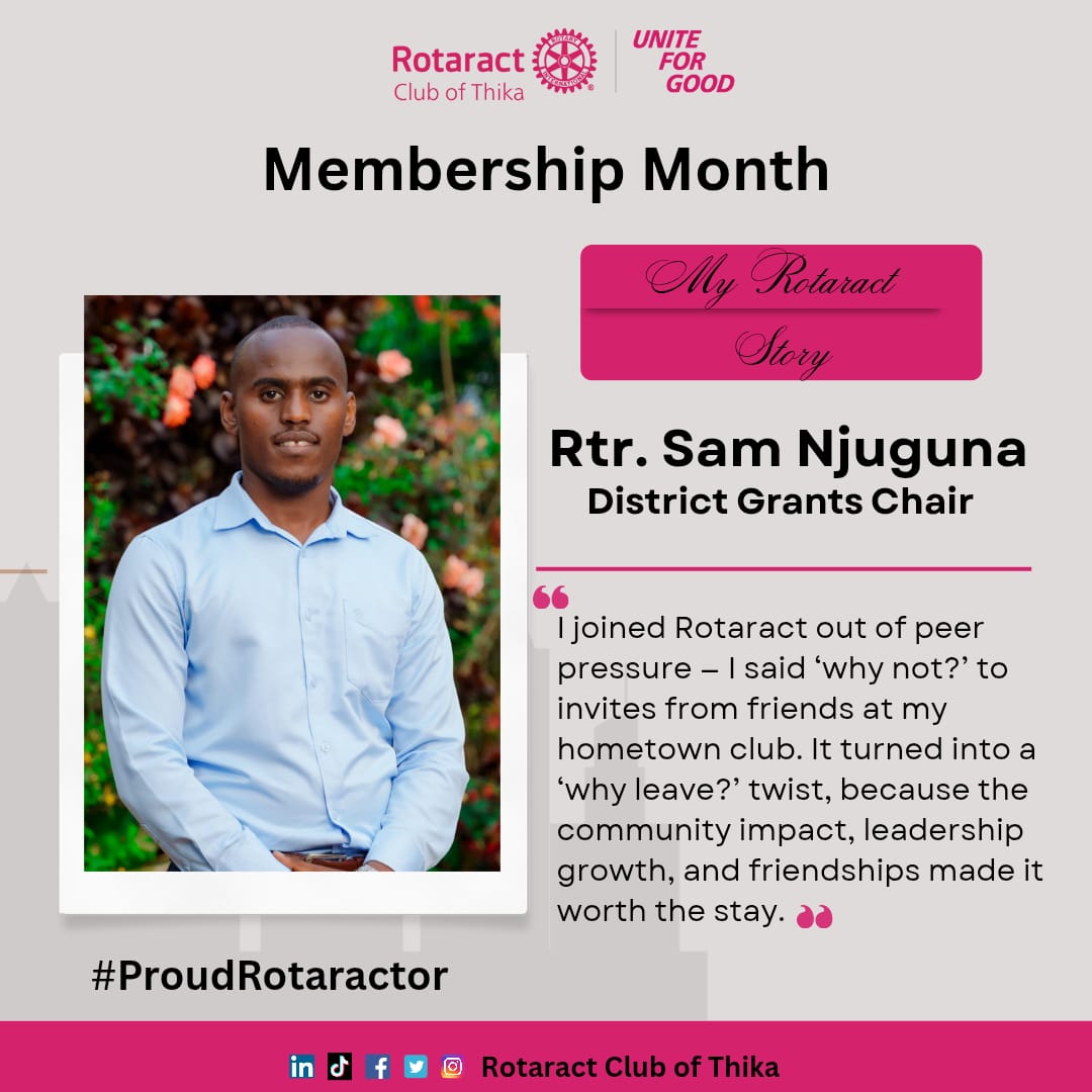 From our District Grants Chair. You can also become a member #membershipmonth #rotaractdistrict9212 #rotaract