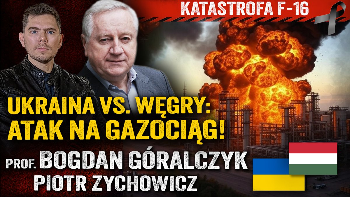 Jest link!💥💥💥
➡️ youtube.com/watch?v=HDdRWq…
Zaczynamy punktualnie o 20.00! ⏰
Geopolityczne szachy Europy Środkowo-Wschodniej! 
Ostry spór Węgry vs. Ukraina. ☠️☠️☠️
Po której stronie powinna się opowiedzieć Polska? 
🇭🇺🇺🇦🇵🇱