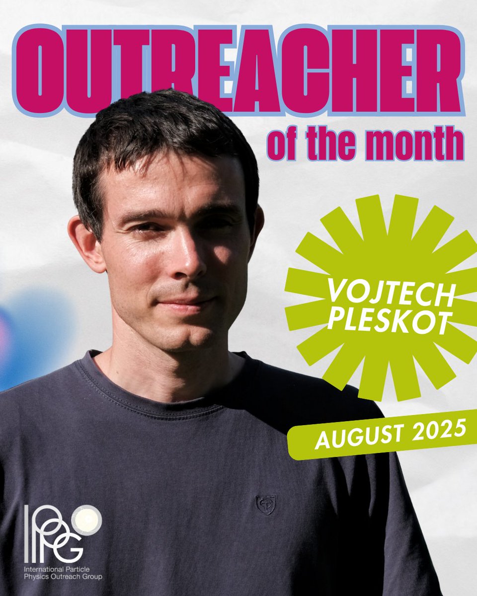 Meet our #OutreachHeroOfTheMonth: Vojtěch Pleskot from Charles University in #Prague! He brings #particlephysics to life through student internships and science stages at music festivals.
Get inspired by his story 👉 ippog.org/news
#CzechRepublic #ILoveScience #IPPOG