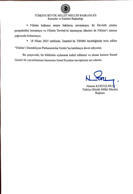 SON DAKİKA! 

Gazze tezkeresi TBMM'de kabul edildi.