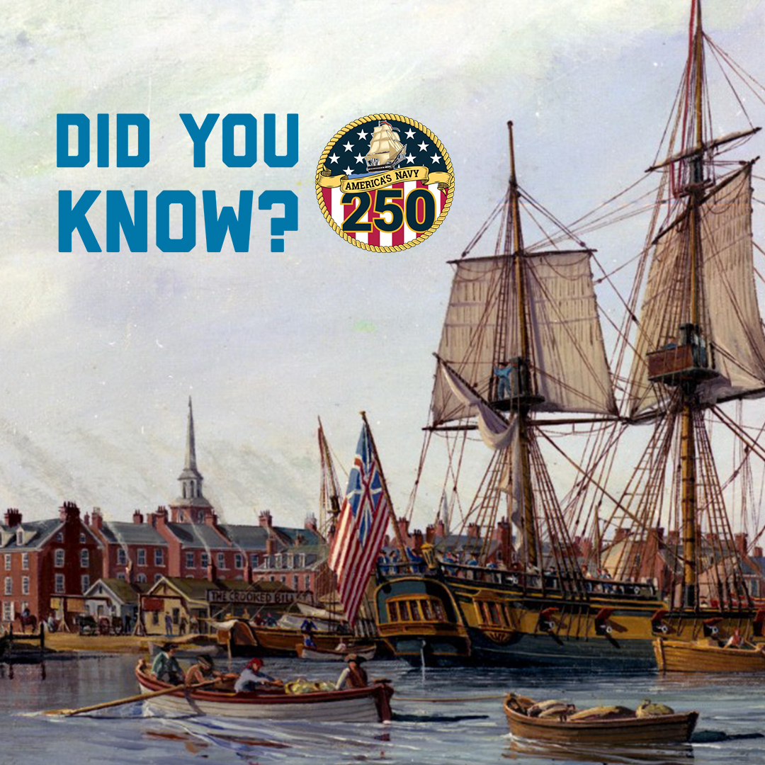 Did you know? 

The #USNavy is older than the Declaration of Independence. ⚓️🇺🇸

Founded October 13, 1775 — before the U.S. was even a nation! 

#Navy250