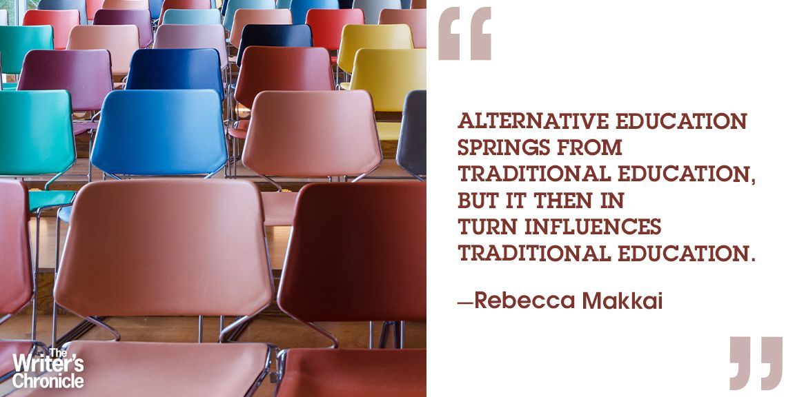 In August’s gift article, <a href="/BlakeKimzey/">Blake Kimzey</a>, Rebecca Makkai, <a href="/JuliaFierro/">Julia Fierro 🎡</a>, and G. E. Patterson discuss accessible alternatives to graduate school in creative writing. “The Big Conversation: The New MFA?” is available in THE WRITER’S CHRONICLE to all readers. writerschronicle.awpwriter.org/TWC/2025-augus…