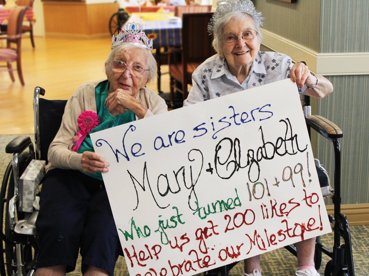 Did you know Parker went "viral" on the Internet back in 2015?

Today's Parker Time Machine brings us back to our "15 minutes of fame" with Mary and Elizabeth! As of today, our post has 69K likes, 11K comments, and 178K shares.