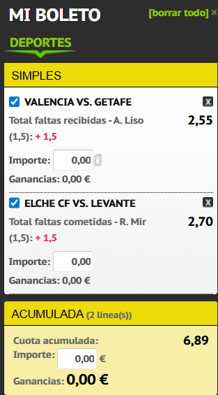 YellowCardGuru's tweet photo. 🤯 No entiendo este CUOTÓN…

📌 Liso 2+ faltas
📌 Rafa Mir 2+ faltas

➡️ ¡Cuota 6.87! 🚀

Con el perfil de faltas de ambos y los partidos que tienen hoy...

▶️Solo en...https://t.co/diHiDGc8Ch https://t.co/JRVemDGbCg