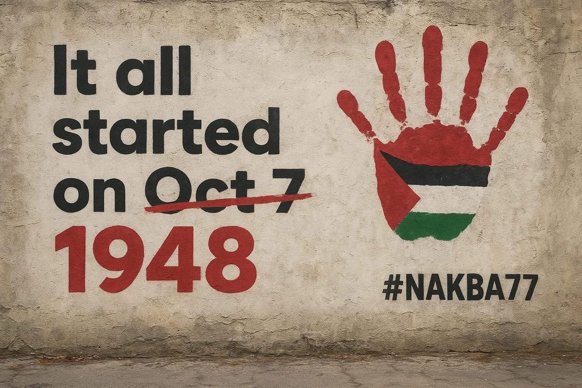 muslim_archives's tweet photo. @AdameMedia 77 years of ongoing Nakba... https://t.co/rmmsIyBXO5