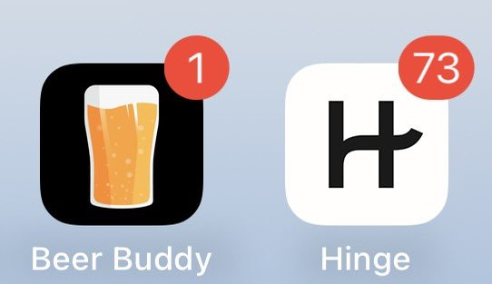 My ancestors would be so disappointed with what notification I opened first