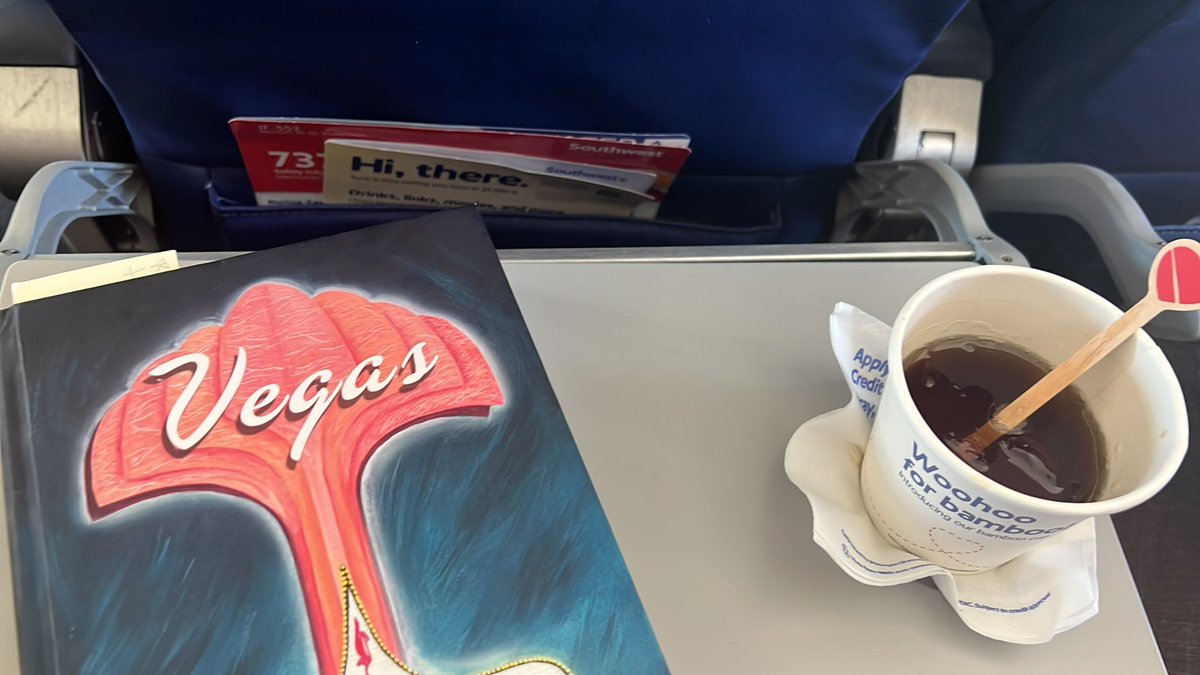 DineDrinkJohn's tweet image. Wild Turkey and Coke Zero is the breakfast of Vegas travel champions