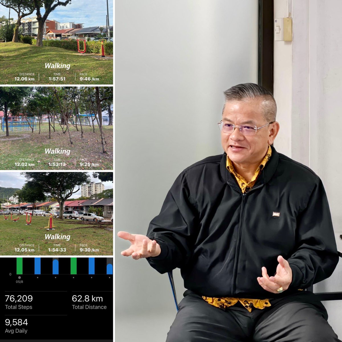 MejChang's tweet image. I have been busy with several assignments for the week; however, with the right direction and determination, without making excuses, I have still managed to complete my usual workout or exercise routine for the week.

#Logistician #物流师 #ChangKahLoon #曾家麟 #黄佳宓 #Education