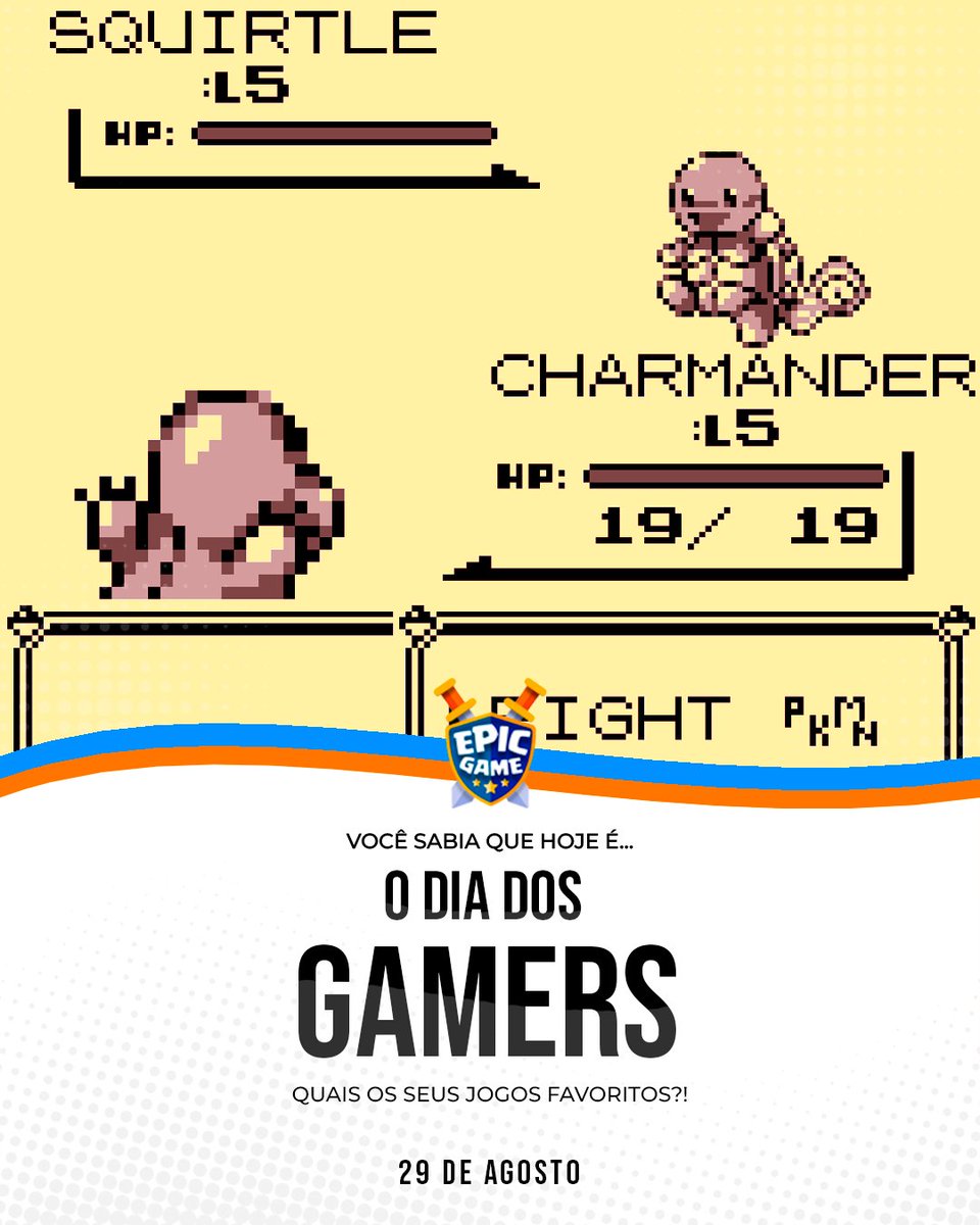 ✨ Hoje é Dia do Gamer! ✨
Uma  data especial para celebrar quem vive aventuras épicas, cria  estratégias, enfrenta desafios e nunca desiste de dar aquele continue.  🕹️💻🎮

⚡ Conta aí nos comentários:
👉 Quais foram os jogos que marcaram a sua infância?

#DiaDoGamer