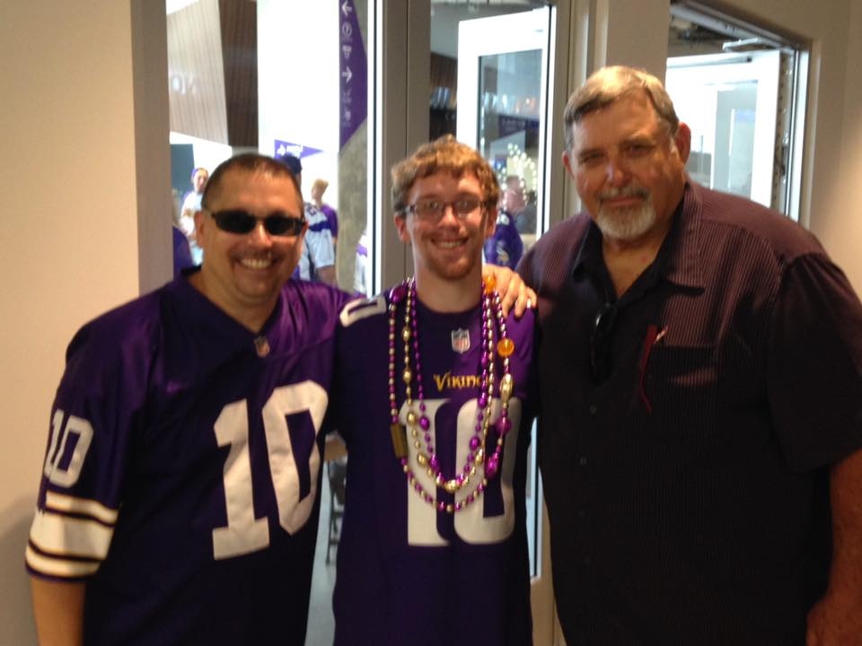 Always an honor to spend time with Vikings Nation!