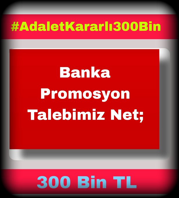 #PromosyondaAdaletliOl