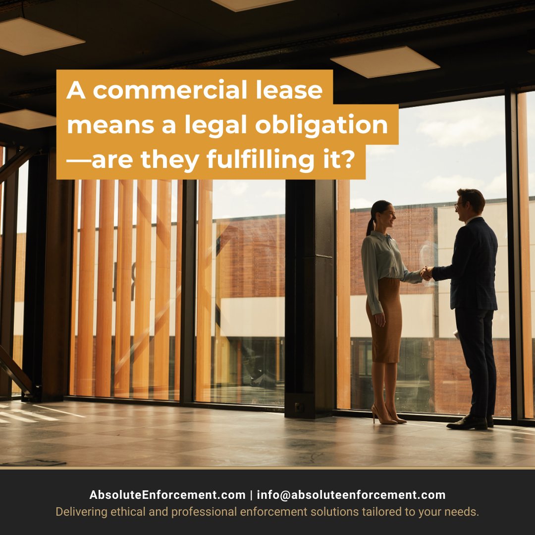 Unpaid rent?

We recover it — fast, lawful, and effective under CRAR.

🛡️ Protect your income with Absolute Enforcement.

#CommercialRentRecovery #CRAR #AbsoluteEnforcement