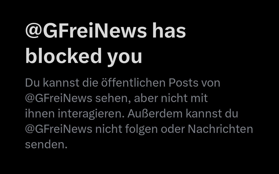 "Man darf die Regierung gar nicht kritisieren!!"
>ich kritisiere die Regierung.
>geblockt.