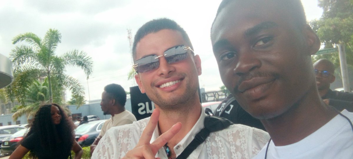 AbrahamNAVIG1's tweet image. outside for @Web3LagosCon  conference had a quick chat with them @SantiagoDevRel  and @ToochukwuOkoro2 .

first time attending a web3 event outside akure 
#web3lagosconference #web3lagoscon