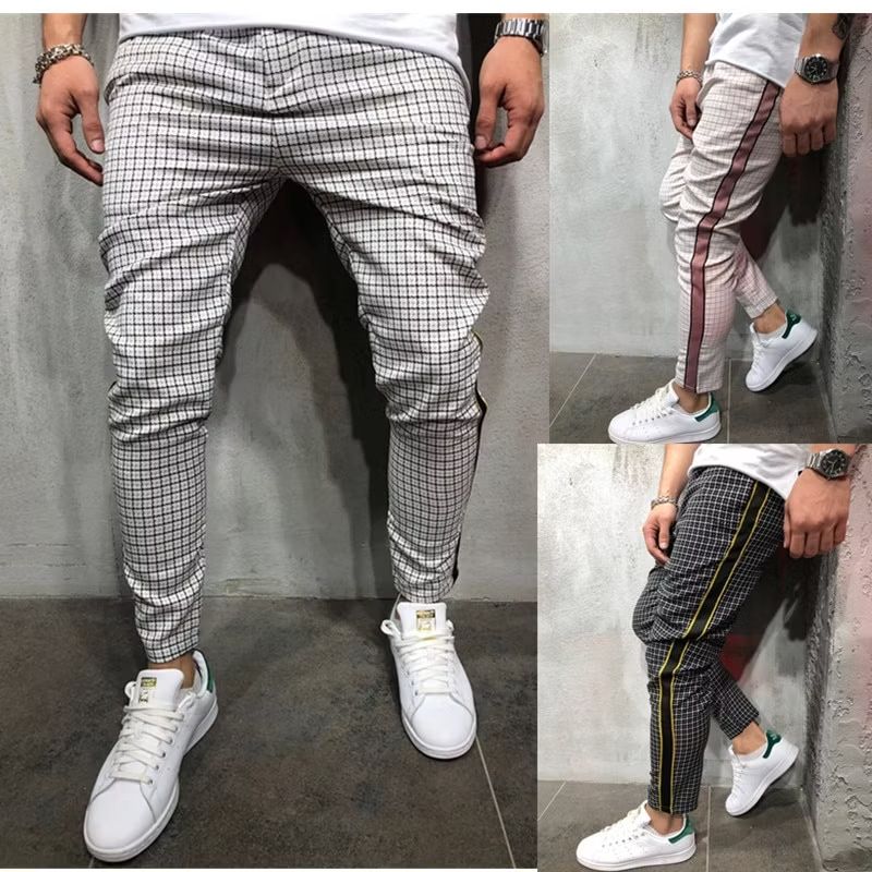 Check out 2022 Men Joggers Casual Pants Plaid Harem Pants Men Gyms Workout Sweatpants Striped Trousers Male Slim Fit Track Pants for ₱599. Get it on Shopee now! s.shopee.ph/4Aq96U50uw?sha…