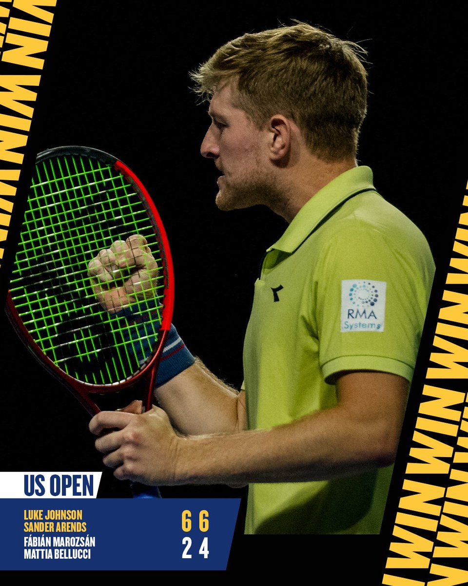LTA (@the_lta) on Twitter photo Luke Johnson & Sander Arends are into round two of the <a href="/usopen/">US Open Tennis</a> 🔥
#BackTheBrits 🇬🇧 | #USOpen Luke Johnson & Sander Arends are into round two of the <a href="/usopen/">US Open Tennis</a> 🔥
#BackTheBrits 🇬🇧 | #USOpen