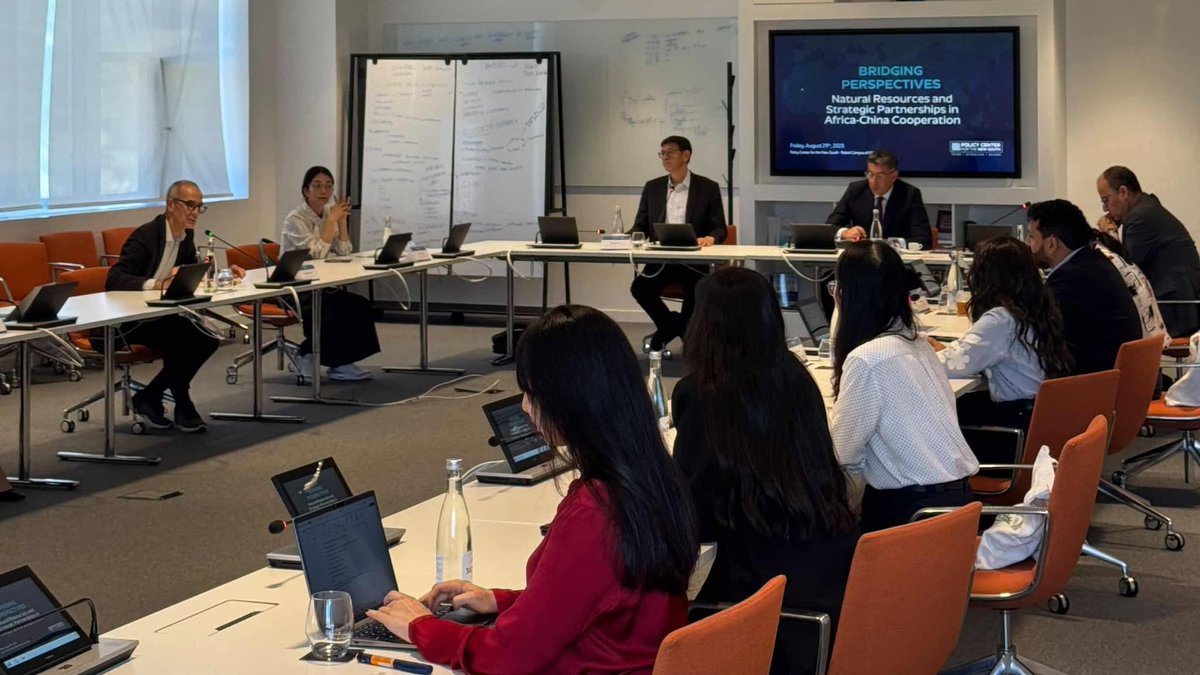 PolicyCenterNS's tweet image. ✨ We were thrilled to welcome today the representatives of the Academy of Global Food Economics and Policy (AGFEP) for a roundtable discussion on sustainable #resource management &amp;amp; the evolving dynamics of global partnerships.