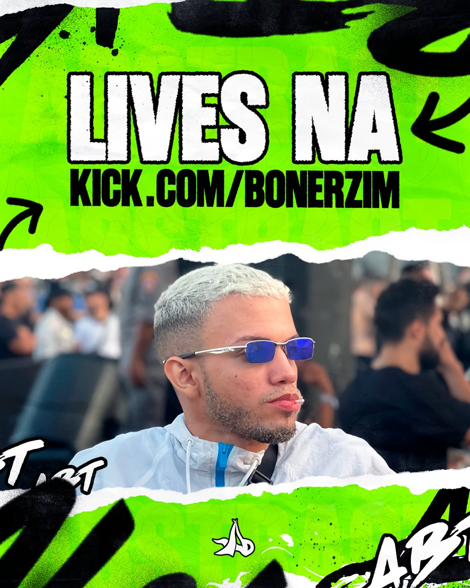 bonerzim's tweet image. AGORA ESTOU NA PLATAFORMA DOS SONHOS COM A @KickStreaming em parceria com a @AbstractABT 
MULTI STREAM SEM AD NA VERDE

LINK ABAIXO