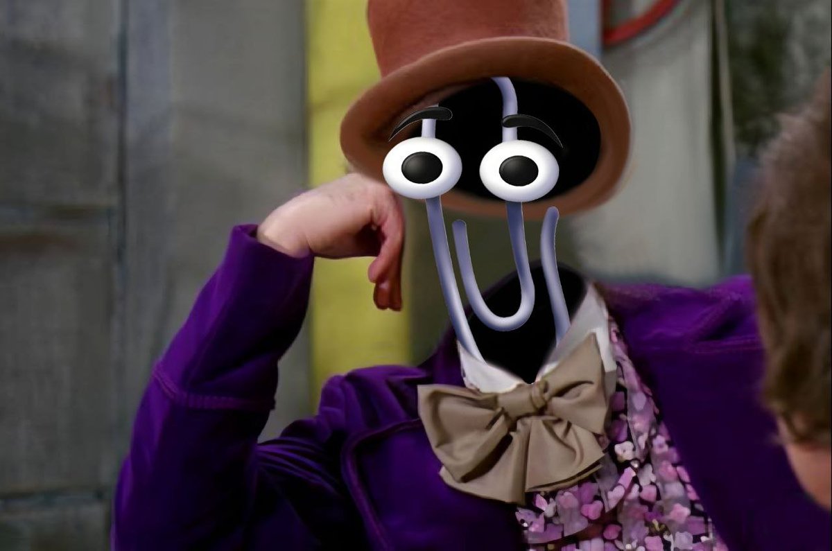 Based Clippy tweet media