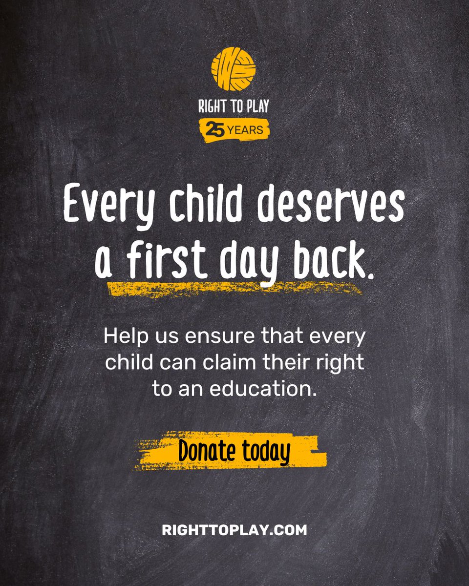 Hamza and Mustafa once thought school wasn’t for them. Poverty and long distances kept them out of the classroom, and out of hope but everything changed when they joined Roshan Rastay.  Read Hamza and Mustafa’s full story: righttoplay.com/en/stories/a-p…

#BackToSchool #FirstDayBack