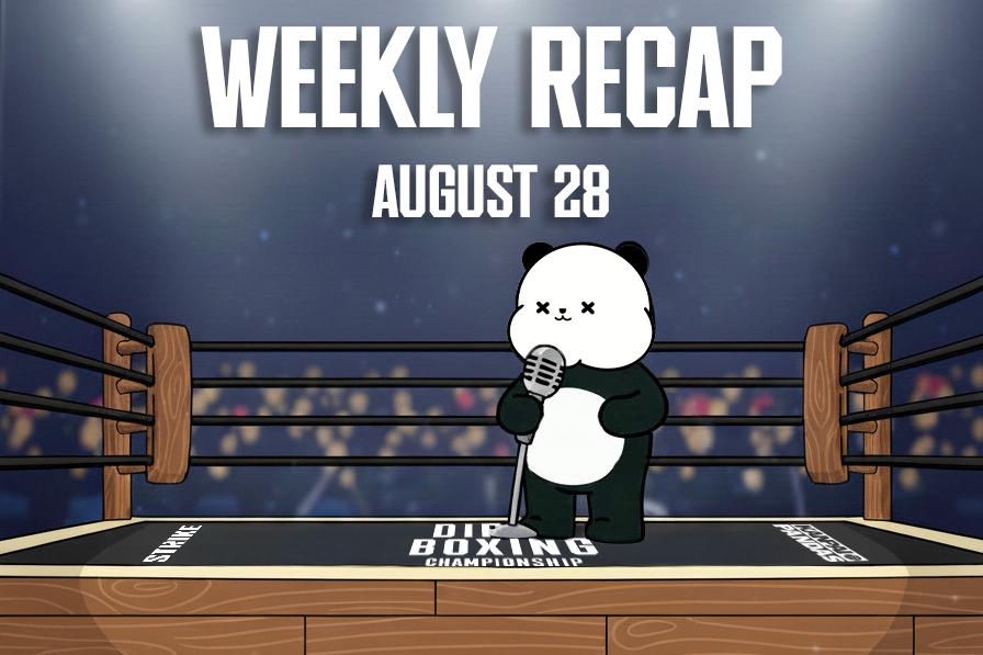 KanpaiPandas's tweet photo. The Kanpai Ecosystem Weekly Recap 🍻

Here are the highlights:

+ DBX3 tonight!
+ Win Super Bowl tickets
+ $STRIKE Raffles
and more...

Catch everything you've missed 👇 https://t.co/k7crbUiwuk