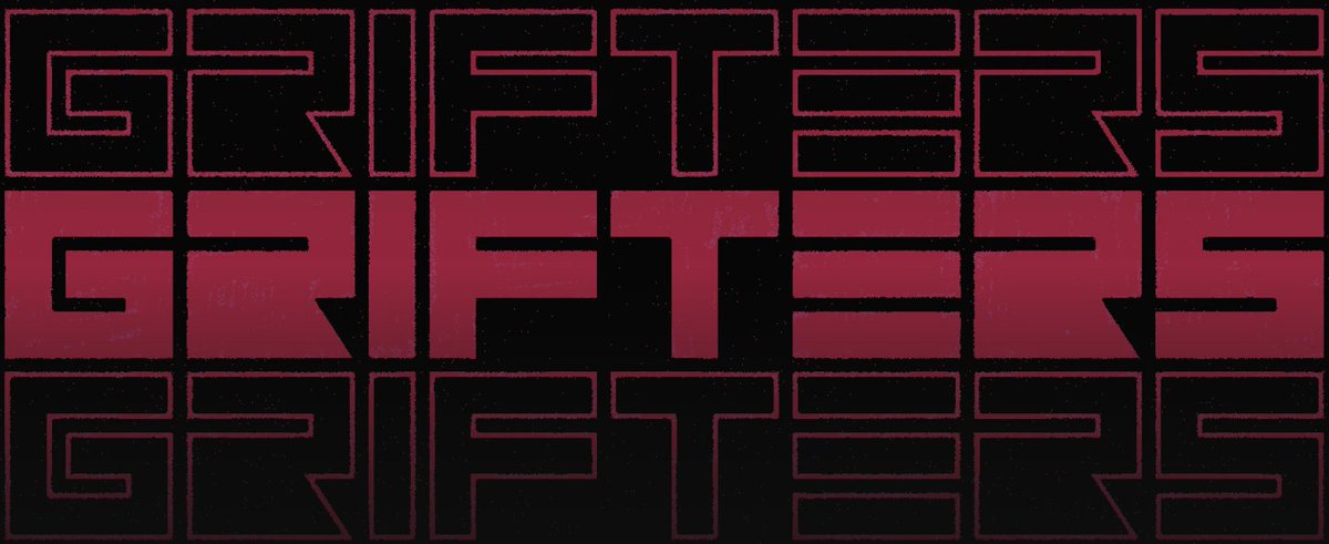 1/ Grifters by <a href="/XCOPYART/">XCOPY 🏴</a> 

Grifters gonna grift!

Some thoughts on one of digital art’s most important collections and XCOPY's first generative series 🧵👇