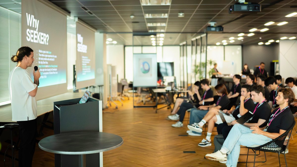 Solana team at Tokyo Startup Village