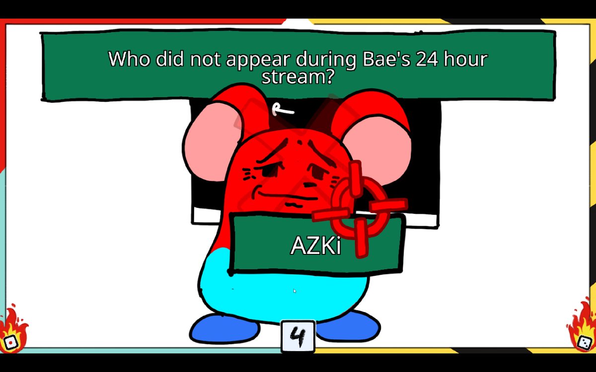 Studio PP (@studioouiouipp) on Twitter photo Revealing a new microgame every day until release!
Day 7 - Answer!
Think you know everything about Bae?
Designed by buffybear
Art by buffybear
Audio by <a href="/ACchubach/">Luca Chūba Ch.</a>
Featuring HIDE & SEEK 〜なかよくケンカしな!〜
#BaelzBrush Revealing a new microgame every day until release!
Day 7 - Answer!
Think you know everything about Bae?
Designed by buffybear
Art by buffybear
Audio by <a href="/ACchubach/">Luca Chūba Ch.</a>
Featuring HIDE & SEEK 〜なかよくケンカしな!〜
#BaelzBrush