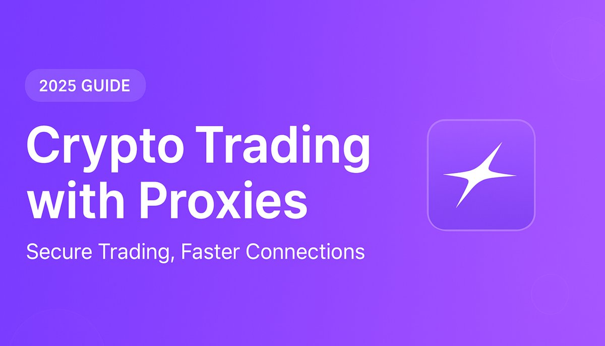 flashproxy_'s tweet image. Crypto moves fast ⚡ Don’t get left behind!
Proxies give traders:
🌍 Access anywhere
⚡ Faster trades
🔒 Better security
📈 Multiple strategies
🚫 Avoid bans
Learn more here: flashproxy.io/blogs/proxies-…
Trade smarter &amp;amp; safer with FlashProxy. #CryptoTrading #Proxies #FlashProxy
