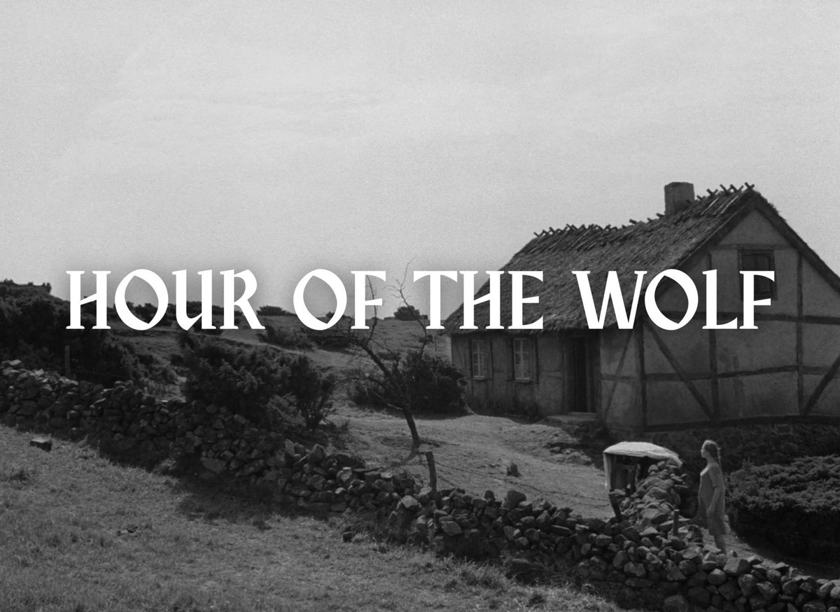 HauntedMovies's tweet image. Hour of the Wolf (1968) dir. Ingmar Bergman