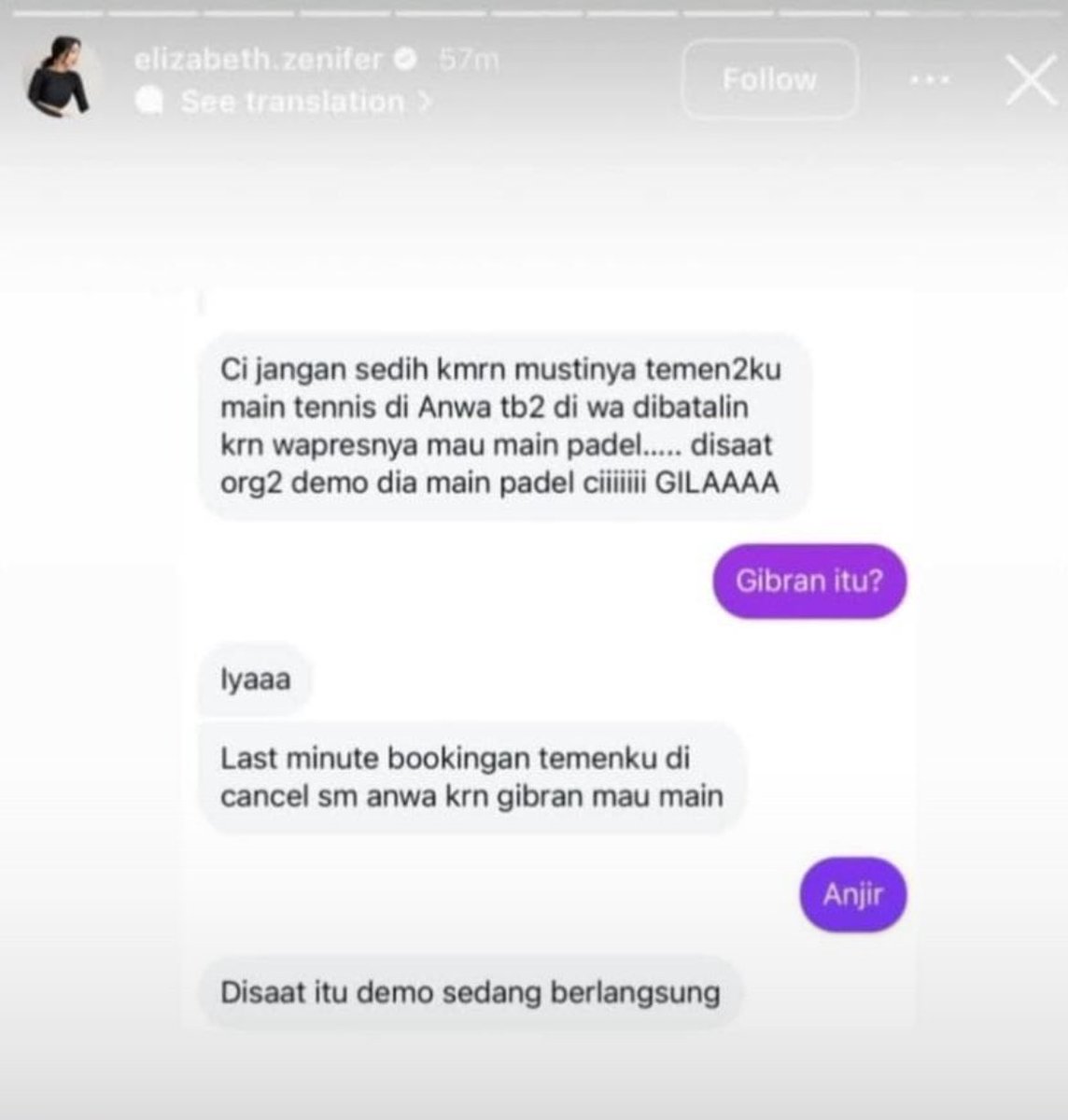 yang nannyain wapress kemana