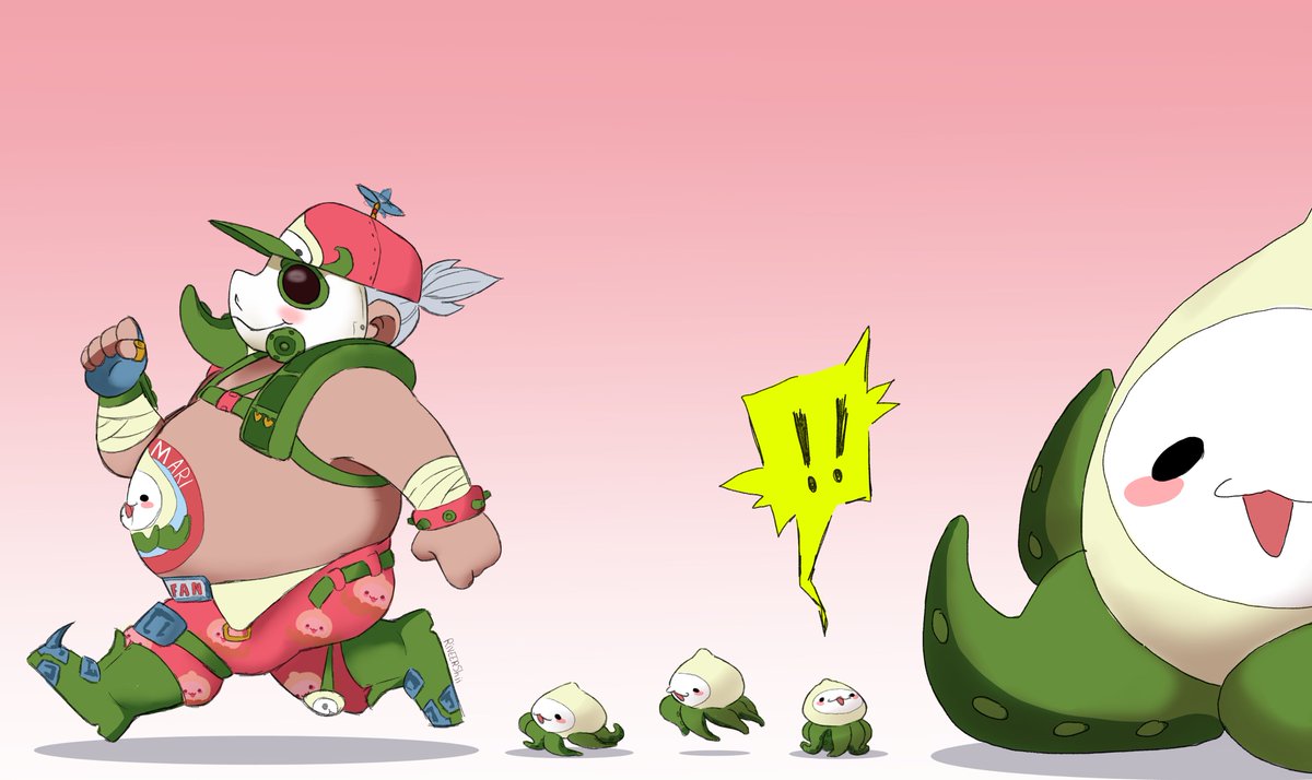 Chibi Hog and his little army

#Overwatch2