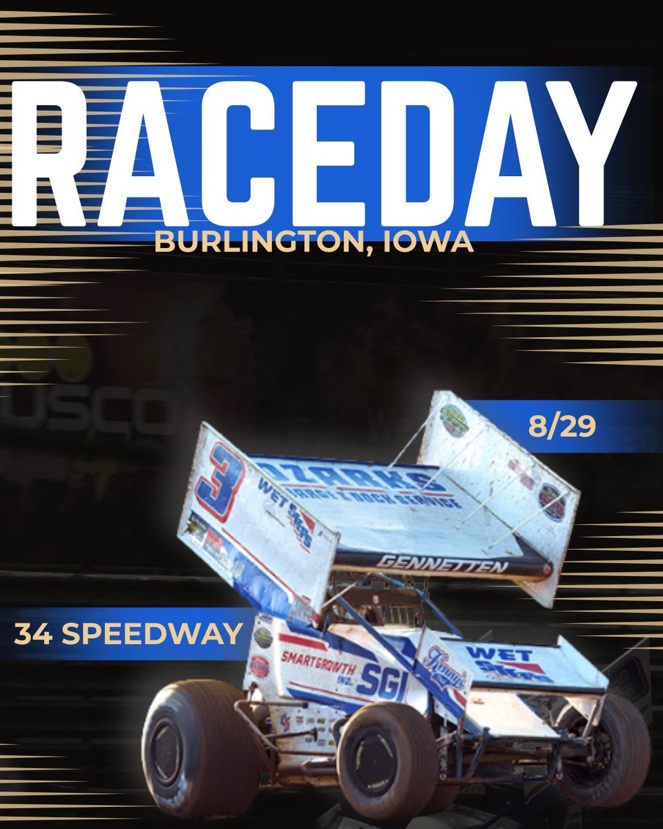 Raceday <a href="/34Raceway/">34 Raceway</a> with the POWRi 410’s!