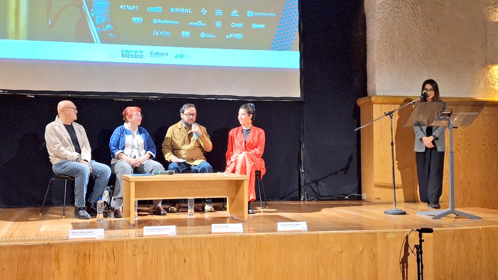 Bienal Internacional de Radio (@bienal_radio) on Twitter photo Conferencias magistrales con ponentes internacionales, talleres, presentaciones culturales y el Coloquio Miguel Ángel Granados Chapa, son las actividades que se presentan en conferencia de prensa este viernes desde el <a href="/cenart/">Carol Neiman`</a>, que será la casa de la #XVBienalDeRadio 🎉 Conferencias magistrales con ponentes internacionales, talleres, presentaciones culturales y el Coloquio Miguel Ángel Granados Chapa, son las actividades que se presentan en conferencia de prensa este viernes desde el <a href="/cenart/">Carol Neiman`</a>, que será la casa de la #XVBienalDeRadio 🎉