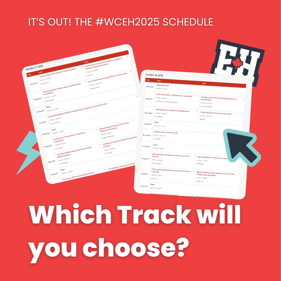 WordCamp Canada tweet media