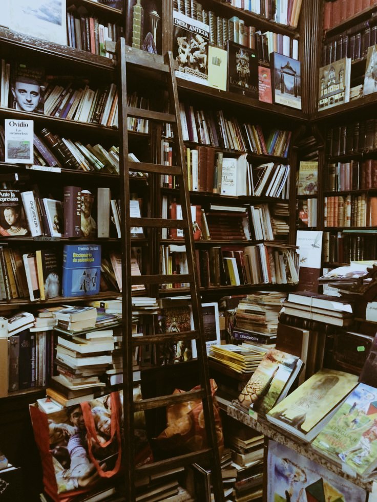 AcademiaDreams's tweet image. antique bookshop 🤎