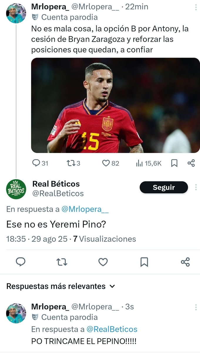 Me comunican que entró #fijarzebien