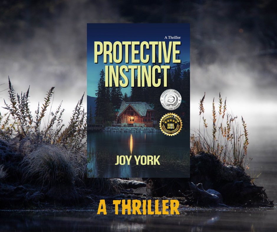 ⭐️ ⭐️⭐️⭐️⭐️ Review: “Author Joy York has given us a brilliantly plotted, white-knuckled thriller with equal measures of non-stop action, twisted family histories, shocking revelations, and two improbable heroes who take turns saving each other’s lives.”

#thriller