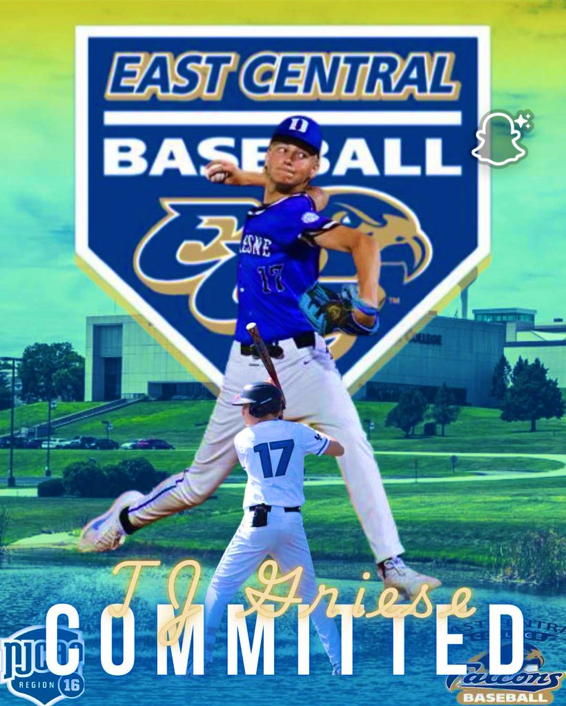 100% Committed! Excited for the next step in my career at East Central College. #rollfalcs