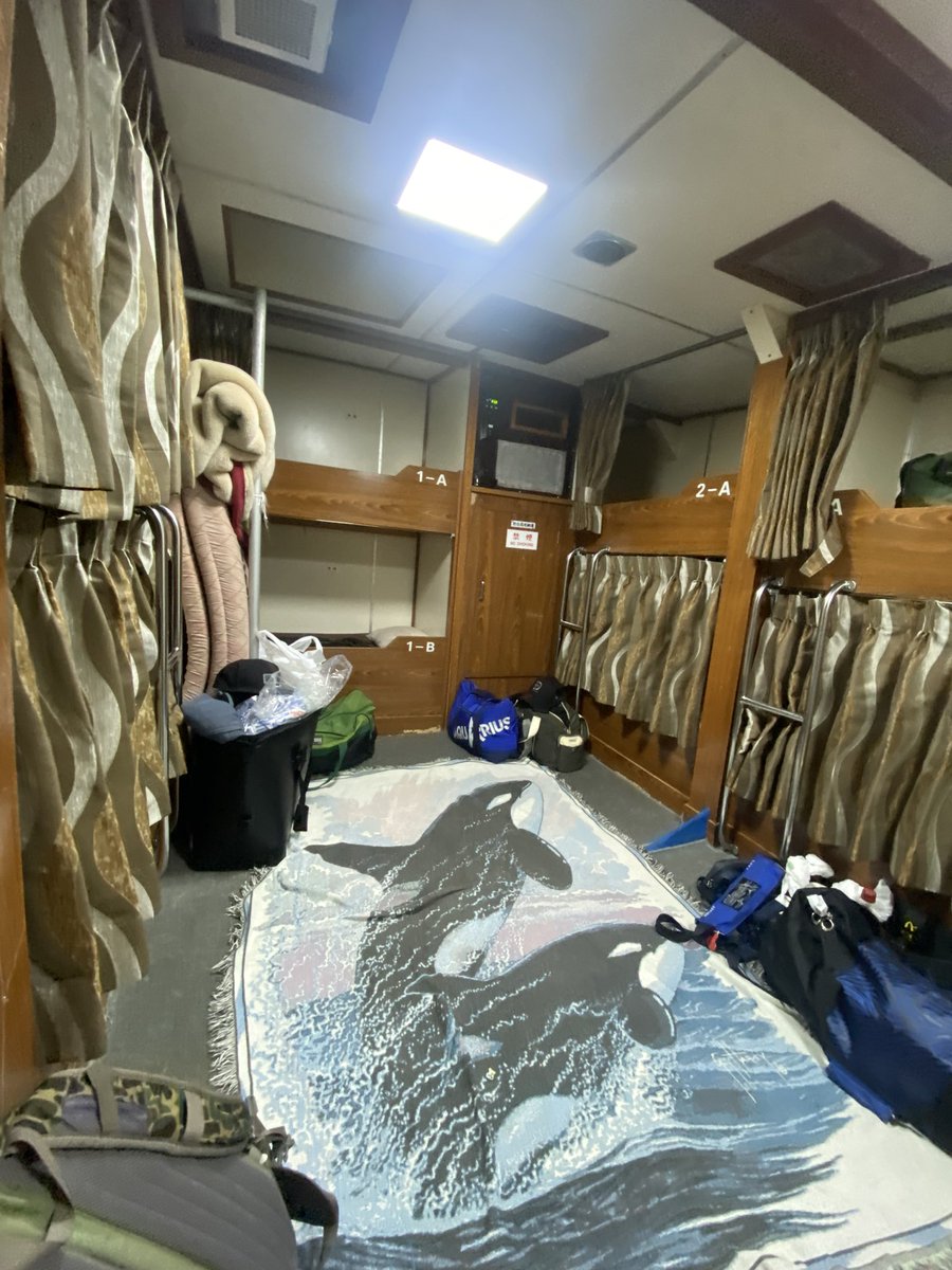 とび島丸一泊遠征行ってきます✨