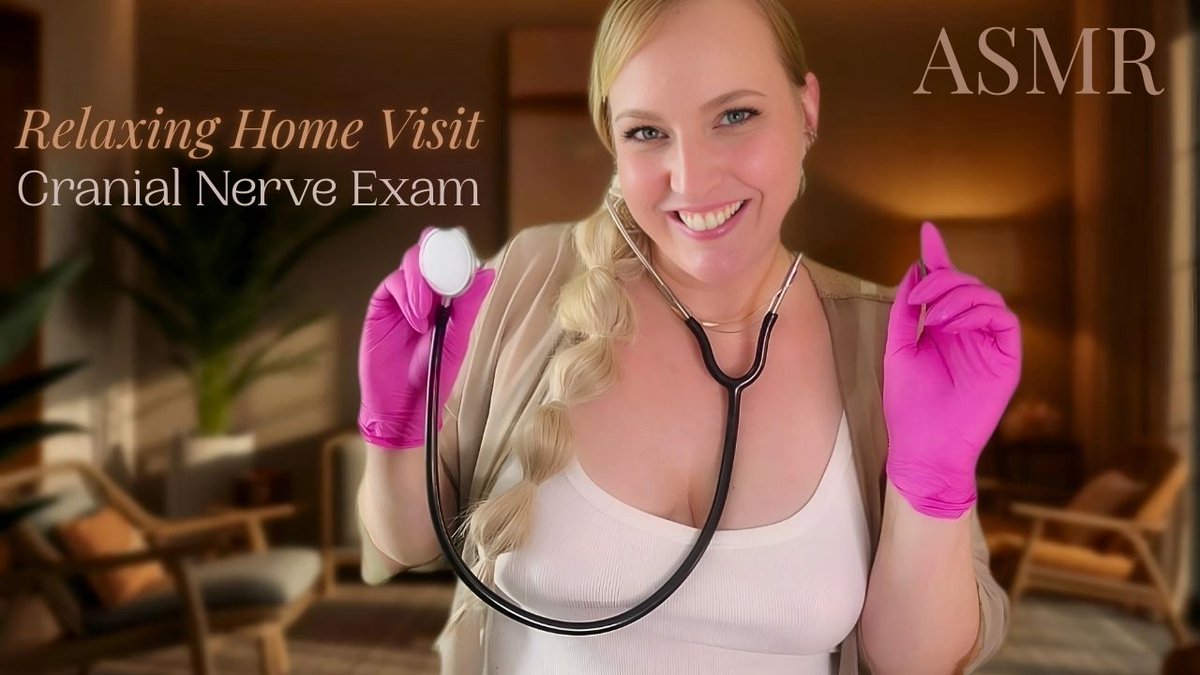 CalmlyASMR's tweet photo. https://t.co/TZVgItOBhs
ASMR Doctor Home Visit ๐ฉบ Gentle Check Up, Cozy Care & Comfort. #ASMR #ASMRDoctor #ASMRRoleplay #ASMRSleep #asmrhomevisit #asmrcheckup #cosysmr #asmrcalm #relaxation https://t.co/e1CJIjV7cO