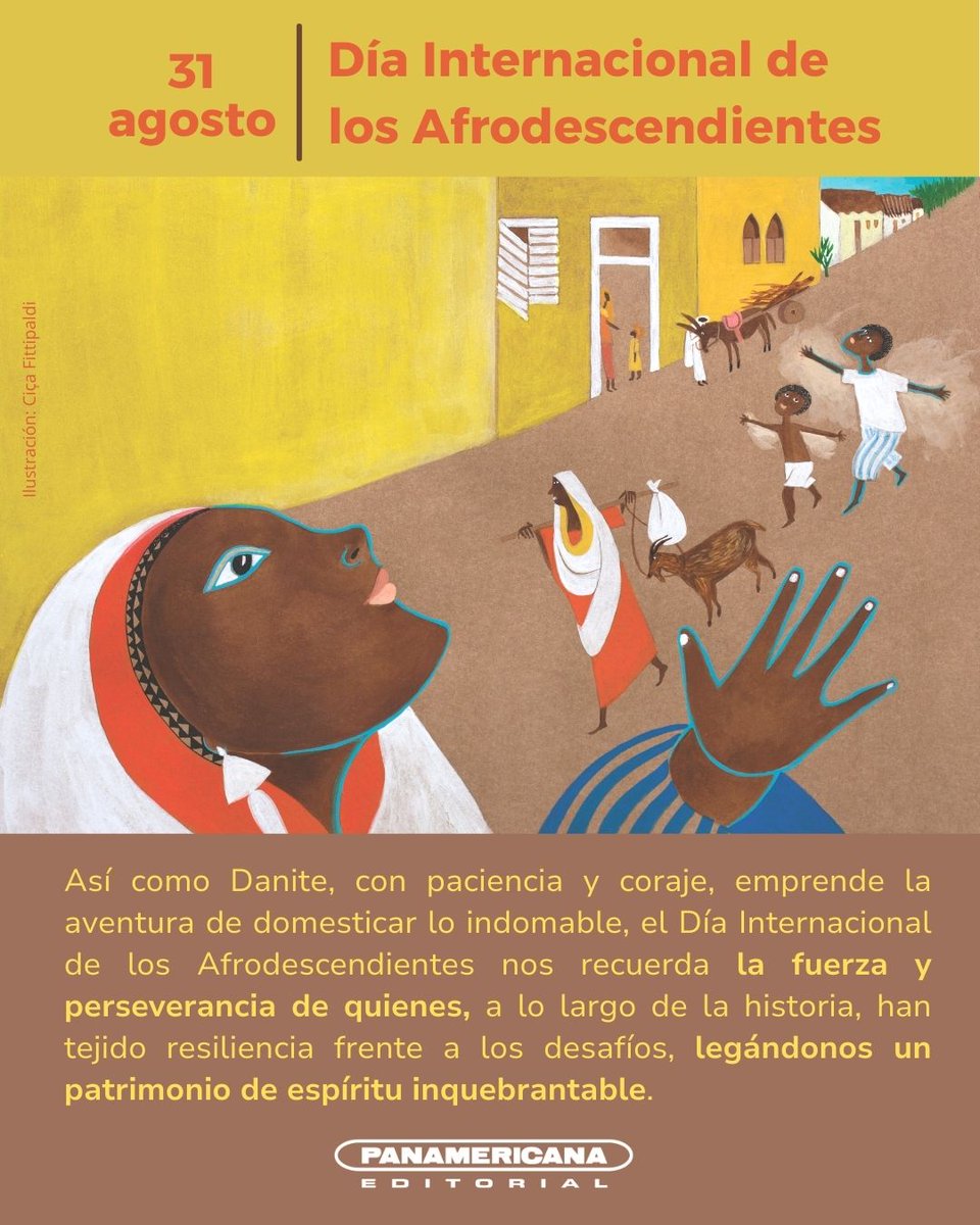 🌍Hoy celebramos el Día Internacional de los Afrodescendientes, recordamos la historia de quienes han demostrado que la resiliencia es un arte.
Honramos su resiliencia, fuerza y legado que inspiran al mundo. 💛💪🏾
#DíaInternacionalDeLosAfrodescendientes #HerenciaAfro #Resiliencia