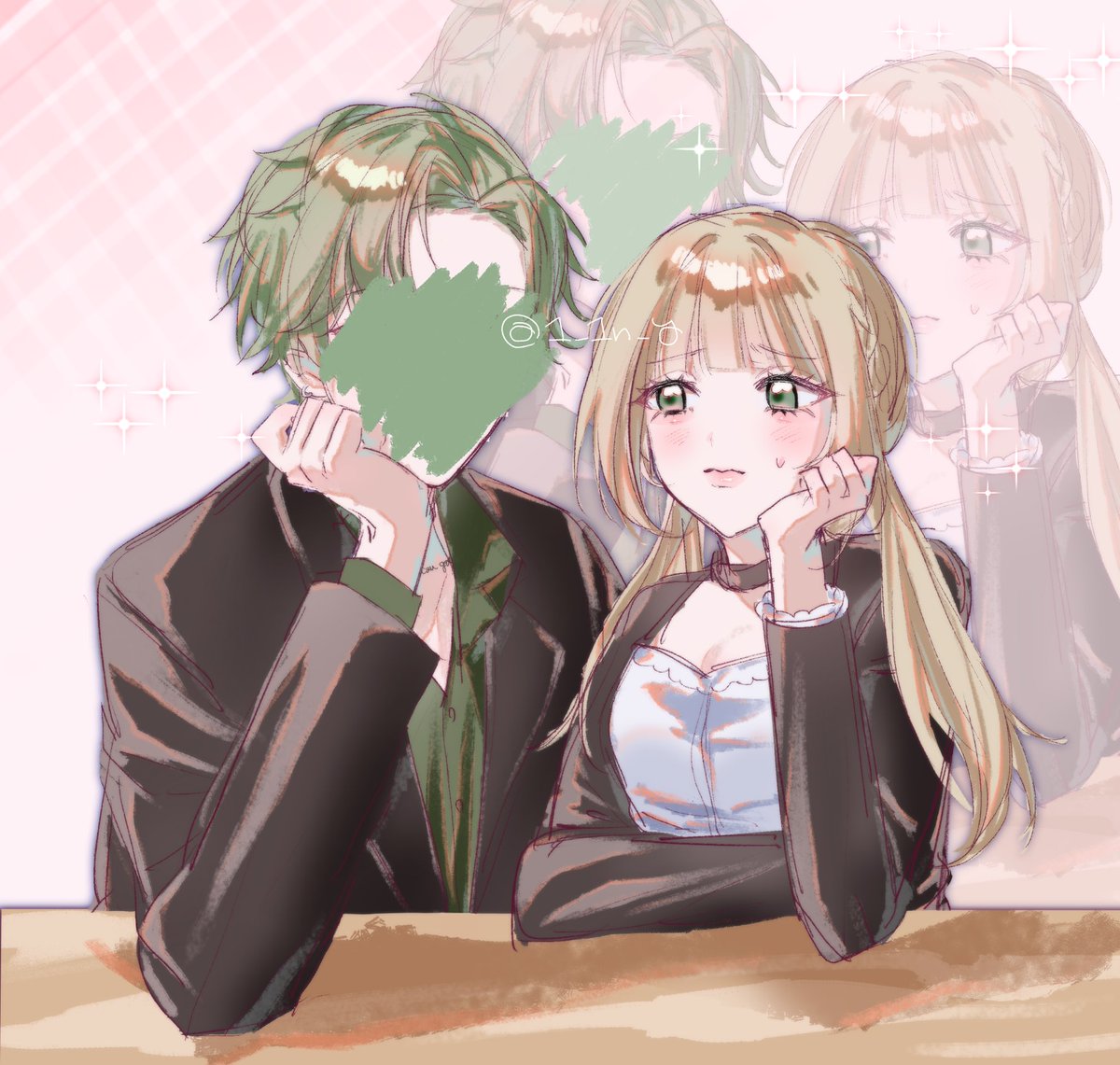 簡易描き合いでした！ありがとう>  ̫<🎵