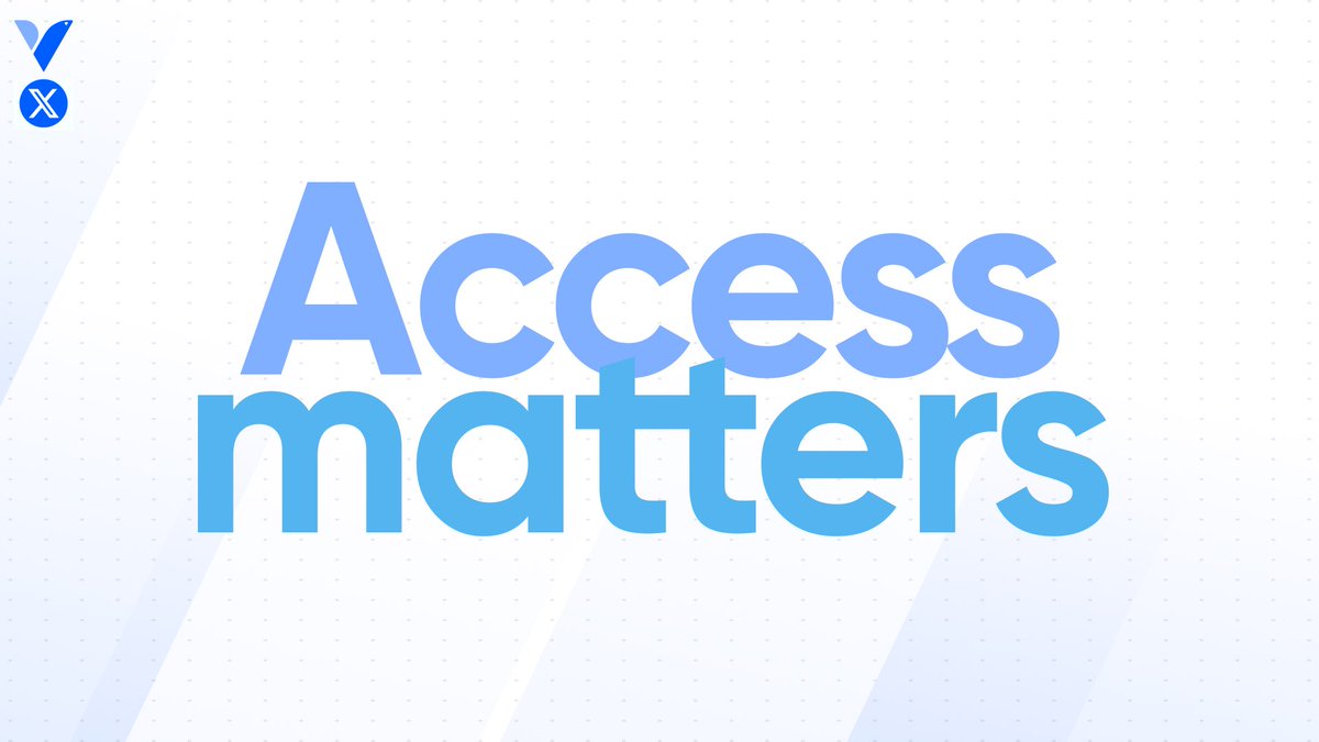 VCrypto_Global's tweet image. 𝐀𝐜𝐜𝐞𝐬𝐬 𝐚𝐬 𝐭𝐡𝐞 𝐍𝐞𝐰 𝐈𝐧𝐟𝐫𝐚𝐬𝐭𝐫𝐮𝐜𝐭𝐮𝐫𝐞.

Accessibility in crypto is not just about lowering entry barriers.
it is about creating systems where geography, background, and existing networks do not dictate opportunity.

Too often, value circulates within closed…
